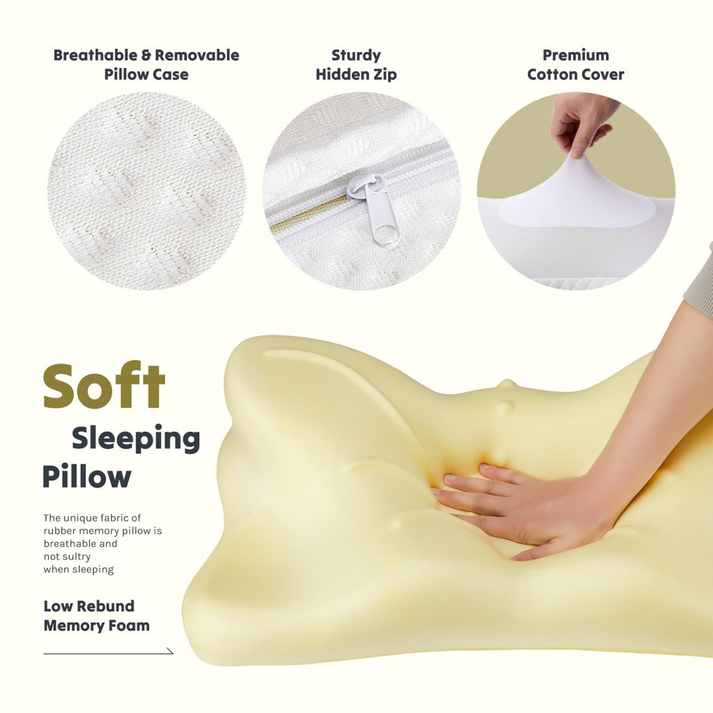 Alpha Sleeps Cervical Neck Pillow